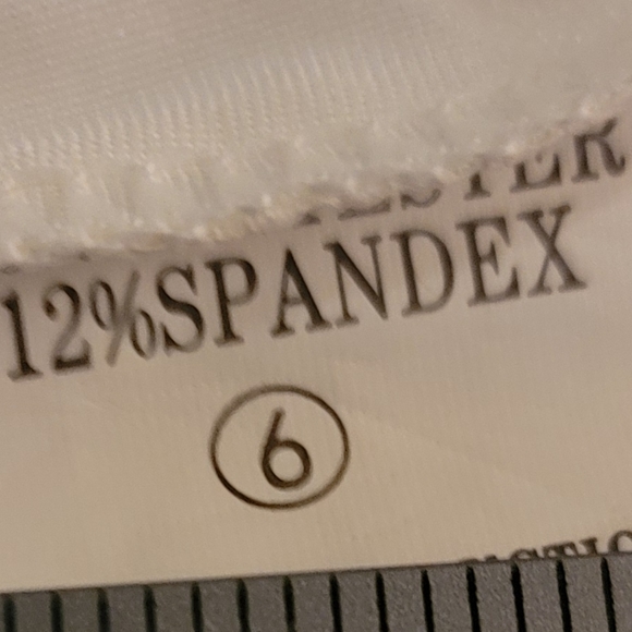 SAILOR MOON Y2K tank top white scoop neck silky material   sz 6 - Picture 5 of 11